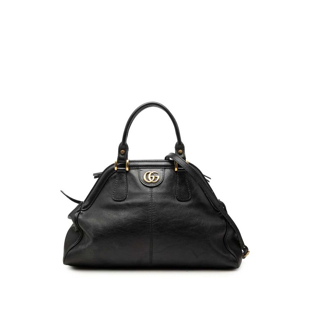 Pre-Loved Gucci Medium Calfskin Rebelle Satchel